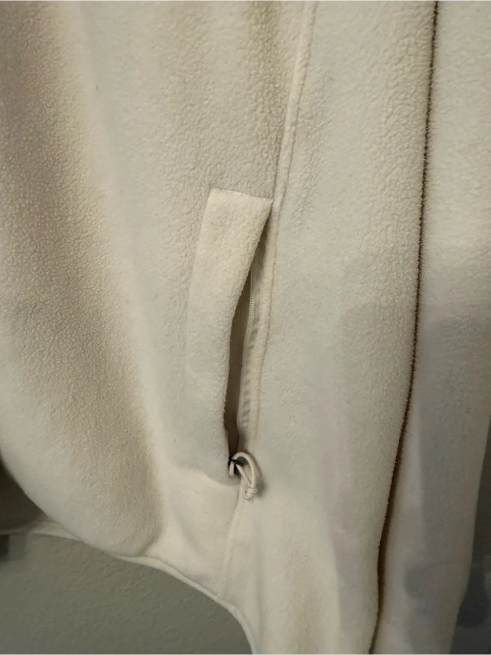 The North Face Men's Off-White Fleece Performance Jacket